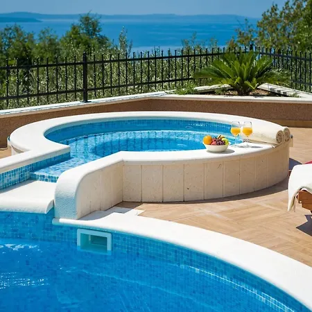 Vila Maja With Whirlpool, Heated Pool, Gym, Sauna, Panoramic Sea Views